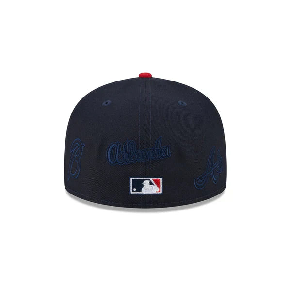 Atlanta Braves Multi Logo 59FIFTY Fitted