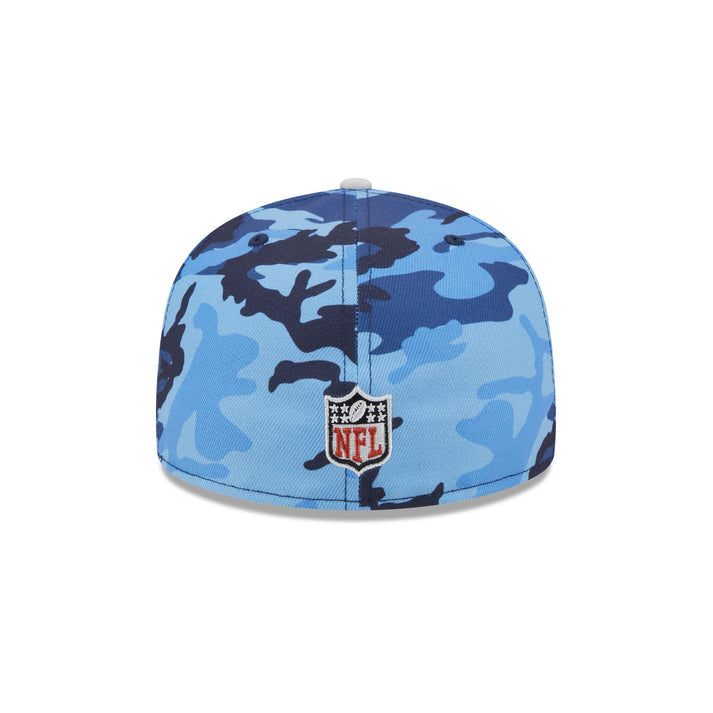 Dallas Cowboys Blue Camo 59FIFTY Fitted