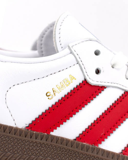 Adidas Samba OG Footwear White and Red