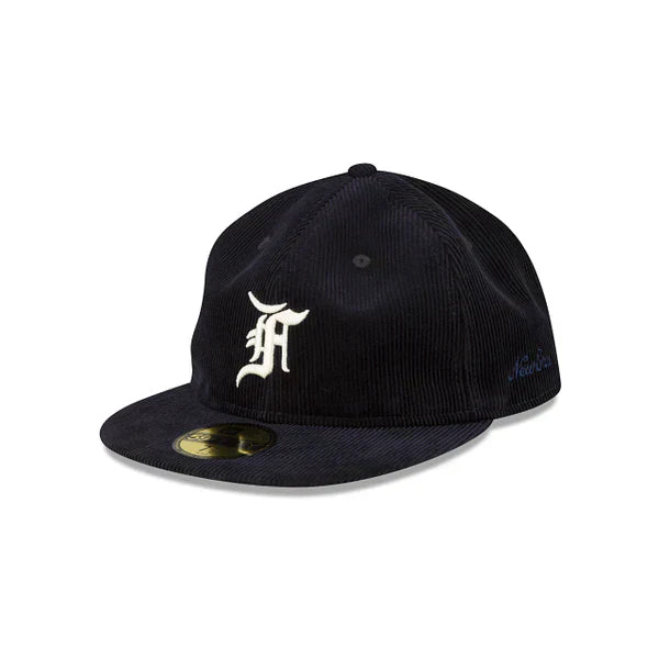 Fear Of God  Essentials Corduroy Navy 59FIFTY Fitted