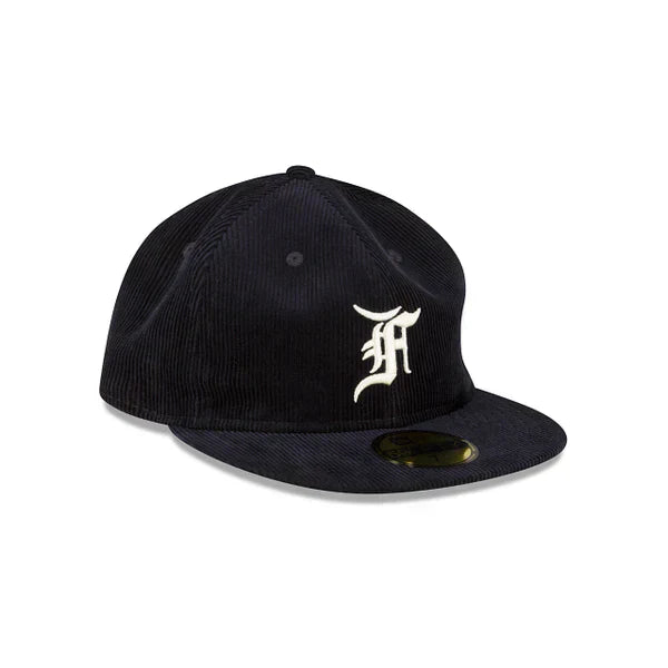 Fear Of God  Essentials Corduroy Navy 59FIFTY Fitted