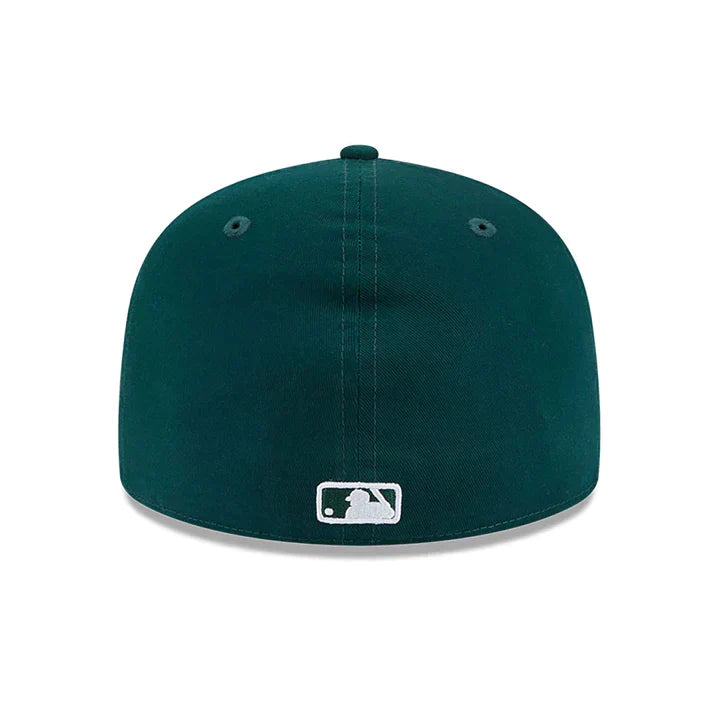 Oakland Athletics Side Patch Fitted Green