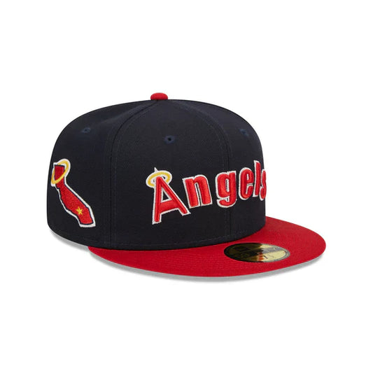 Los Angeles Angels Retro Jersey Script 59FIFTY Fitted