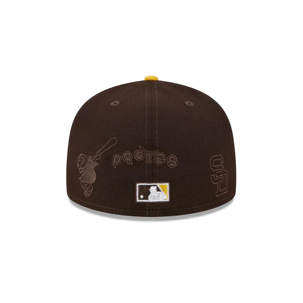 San Diego Padres Multi Logo 59FIFTY Fitted