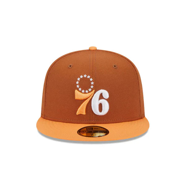 Philadelphia 76ers  Color Pack Earthy Brown 59FIFTY Fitted