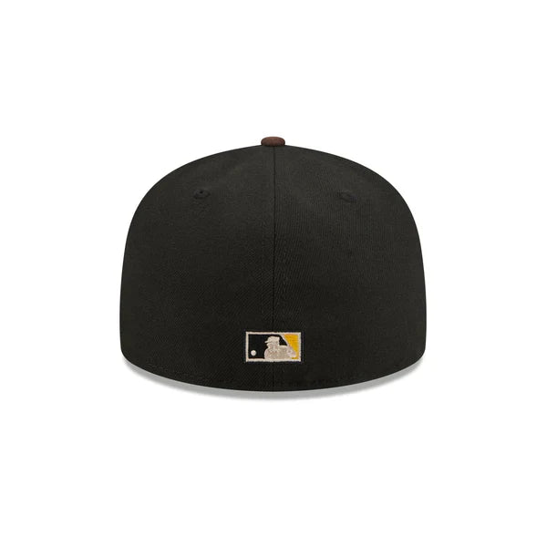 Pittsburgh Pirates Chocolate Visor 59FIFTY Fitted