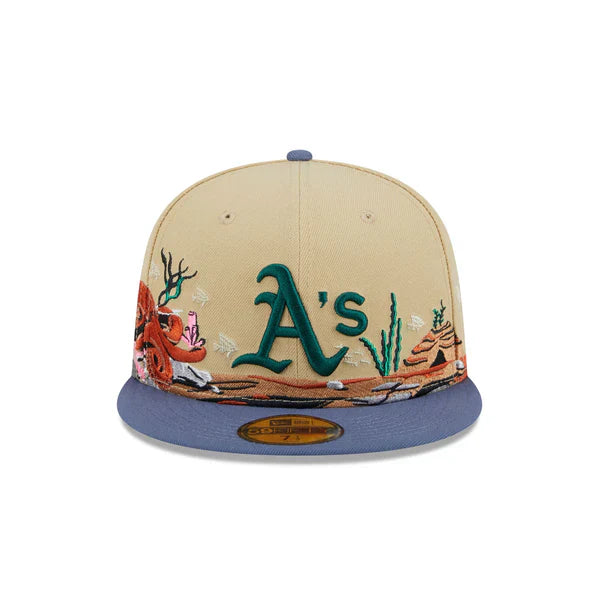 Oakland Athletics  Team Landscape 59FIFTY Fitted