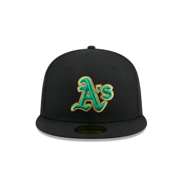 Oakland Athletics Metallic Green Pop 59FIFTY Fitted