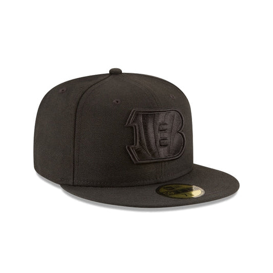 Cincinnati Bengals Black on Black 59FIFTY Fitted
