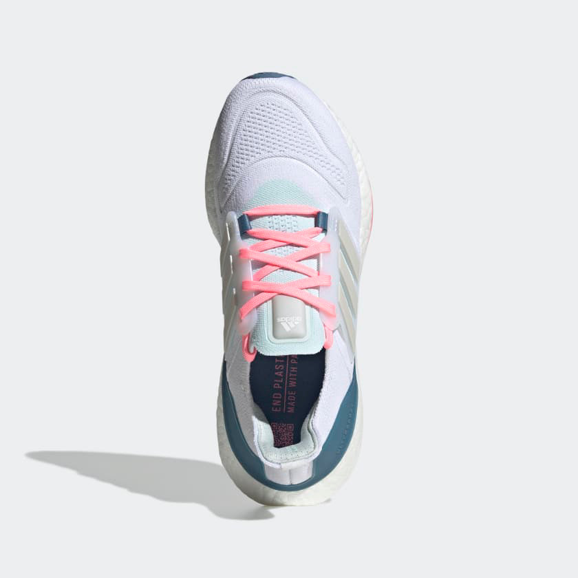 adidas Ultra Boost 22 Wear-resistant Breathable Pink