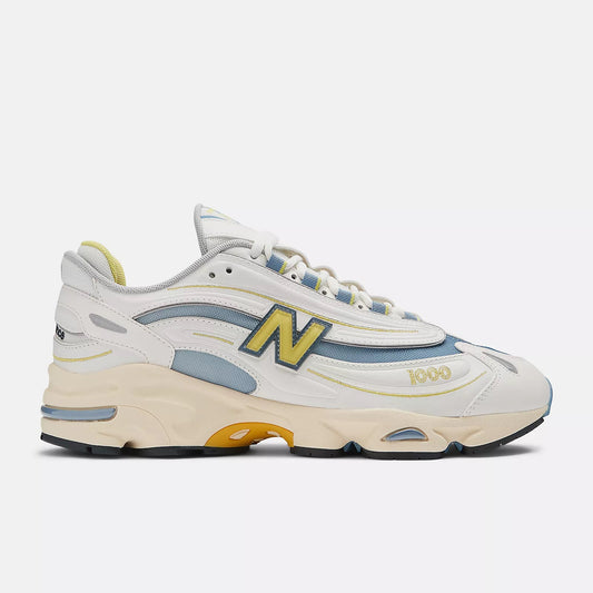 New balance 1000 white/yellow/blue
