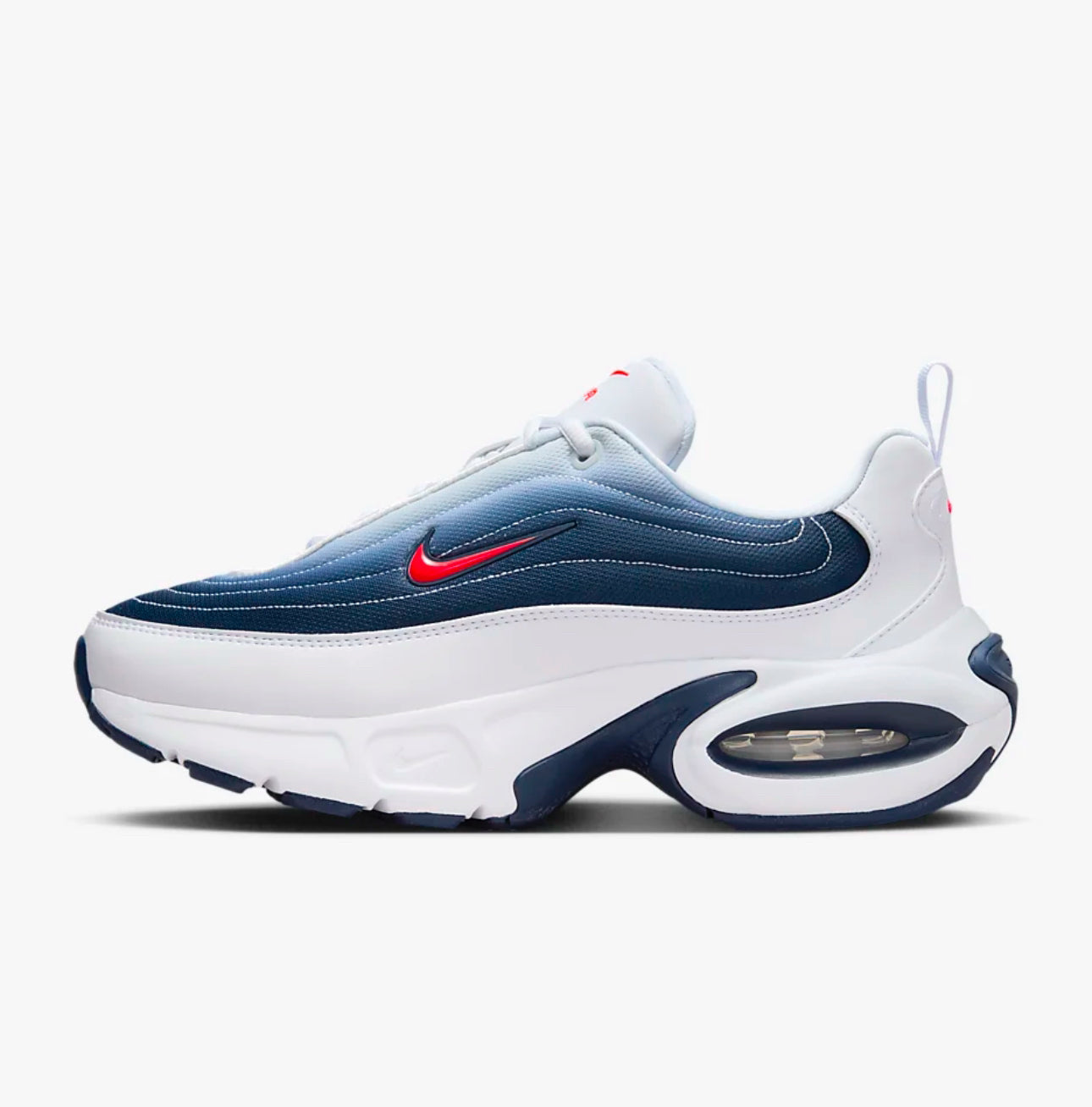 Nike Air Max Portal White/Navy and Red.