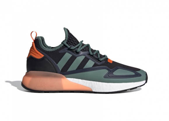 ZX 2K BOOST 2.0 Green and Orange