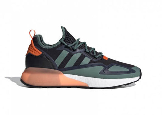 ZX 2K BOOST 2.0 Green and Orange