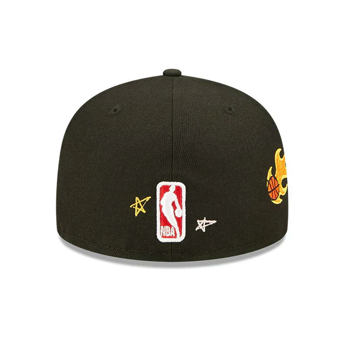 CHICAGO BULLS SCRIBBLE FITTED