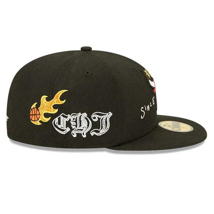 CHICAGO BULLS SCRIBBLE FITTED